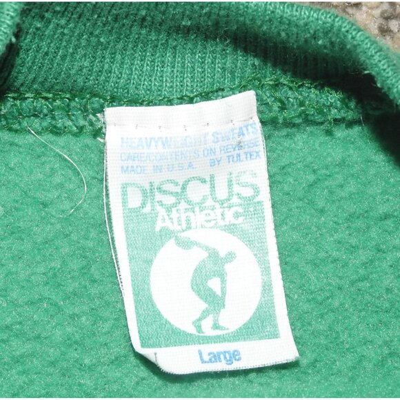 Vintage 80s 90s Marshall University Crew Neck Pullover Sweatshirt Men's Large - Picture 3 of 5